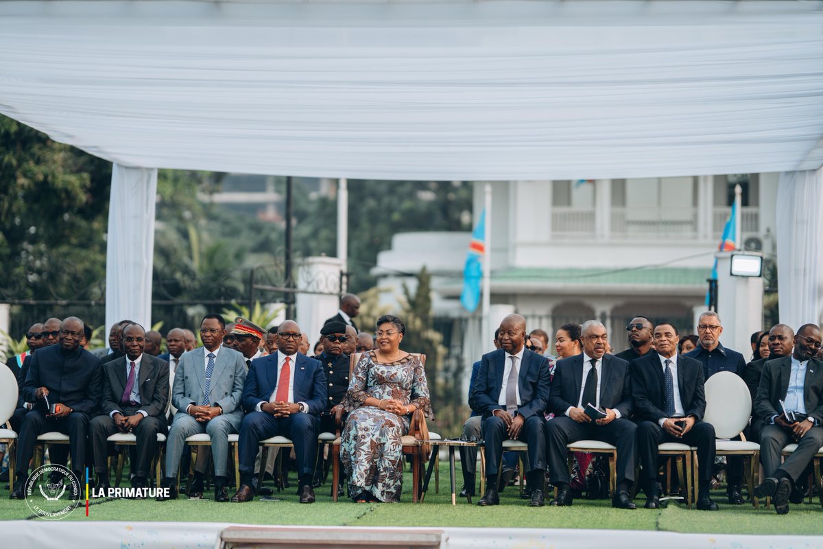 PrimatureRDC's tweet image. #Lumumba100ans
19 juillet 2025 | Sous le haut patronage de la Première Ministre, Cheffe du Gouvernement, Judith Suminwa Tuluka, la Primature a organisé, au Jardin des Premiers, une cérémonie commémorative à l’occasion du centenaire de la naissance de Patrice Emery Lumumba,…