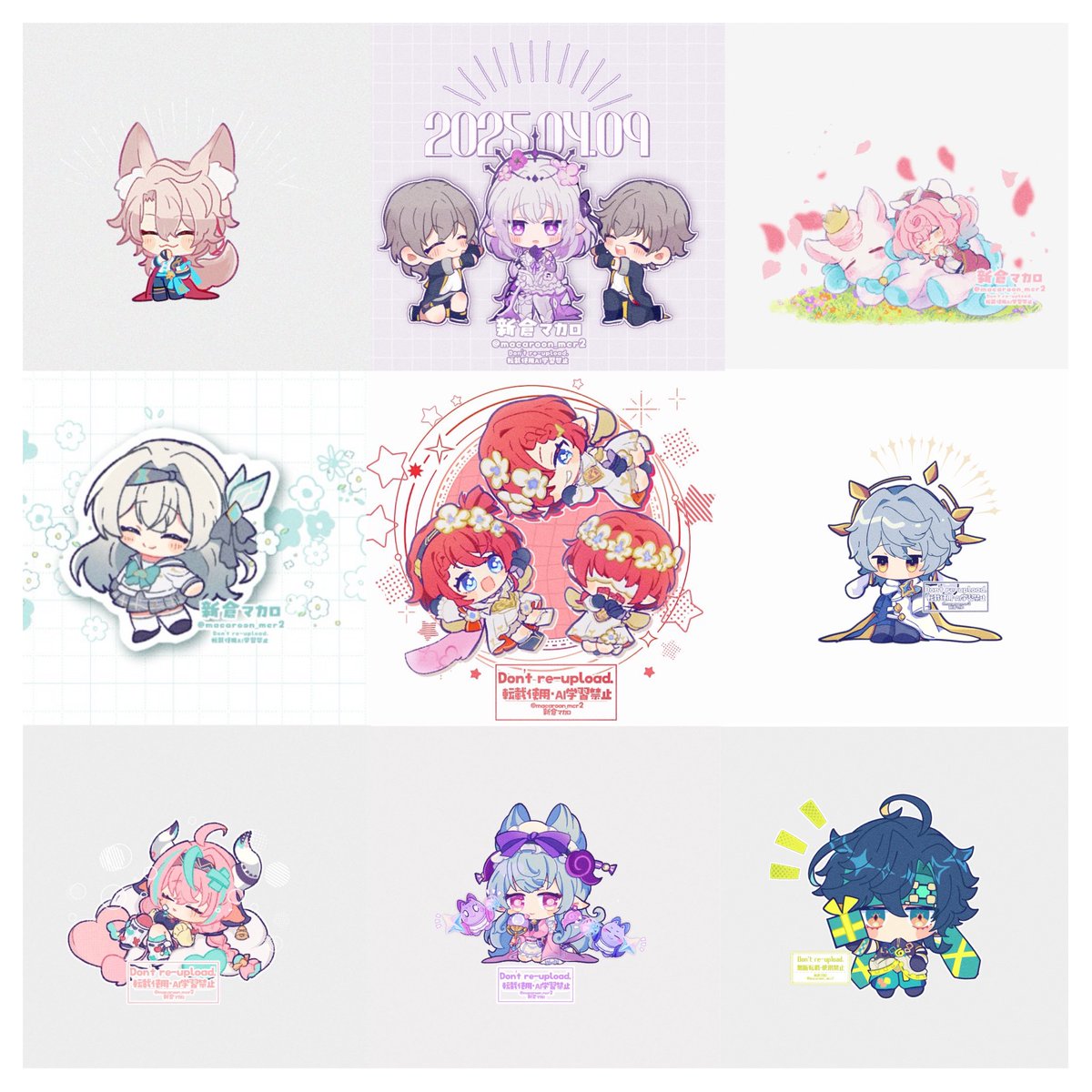 macaroon_mcr2's tweet image. ちびキャラいっぱいアカウント🫶
 #絵柄が好みっていう人にフォローされたい
