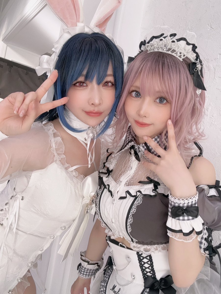 kaorokuri's tweet image. みぃこ🎀とえい梨🔯