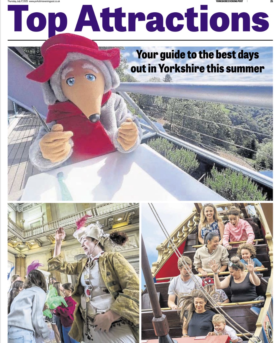 yorkshirepost's tweet image. 🎉 FREE e-GUIDE! 🎉 Top Attractions - your 8-page guide to the best days out in Yorkshire and the region this summer ft @MagnaScience @gulliversfun #TheHeightsofAbraham @ChatsworthHouse @NCMME @Wentworth_House & @eurekamuseum.
READ HERE 👉 trib.al/kMWcLH8
#ad