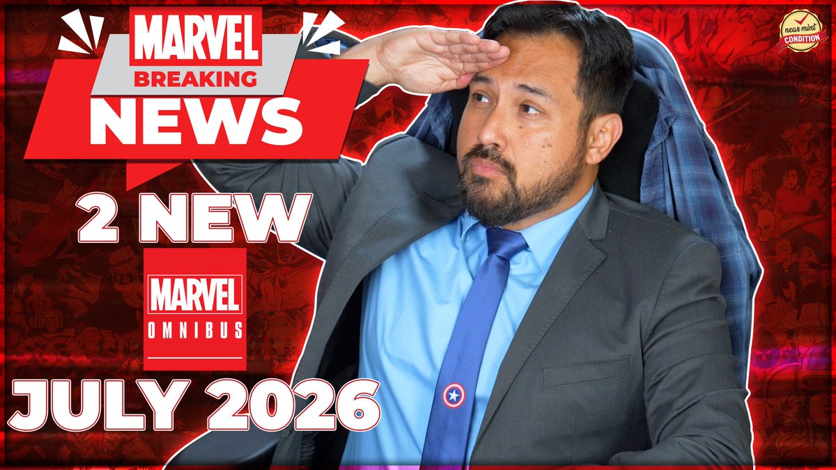 NearMintCon's tweet image. BREAKING NEWS, Minties!
@MarvelComicsHQ has TWO more BRAND NEW OMNIBUS coming to a comic shop near you in July 2026!
And OMAR HAS THE SCOOP!
buff.ly/TkFwg4r