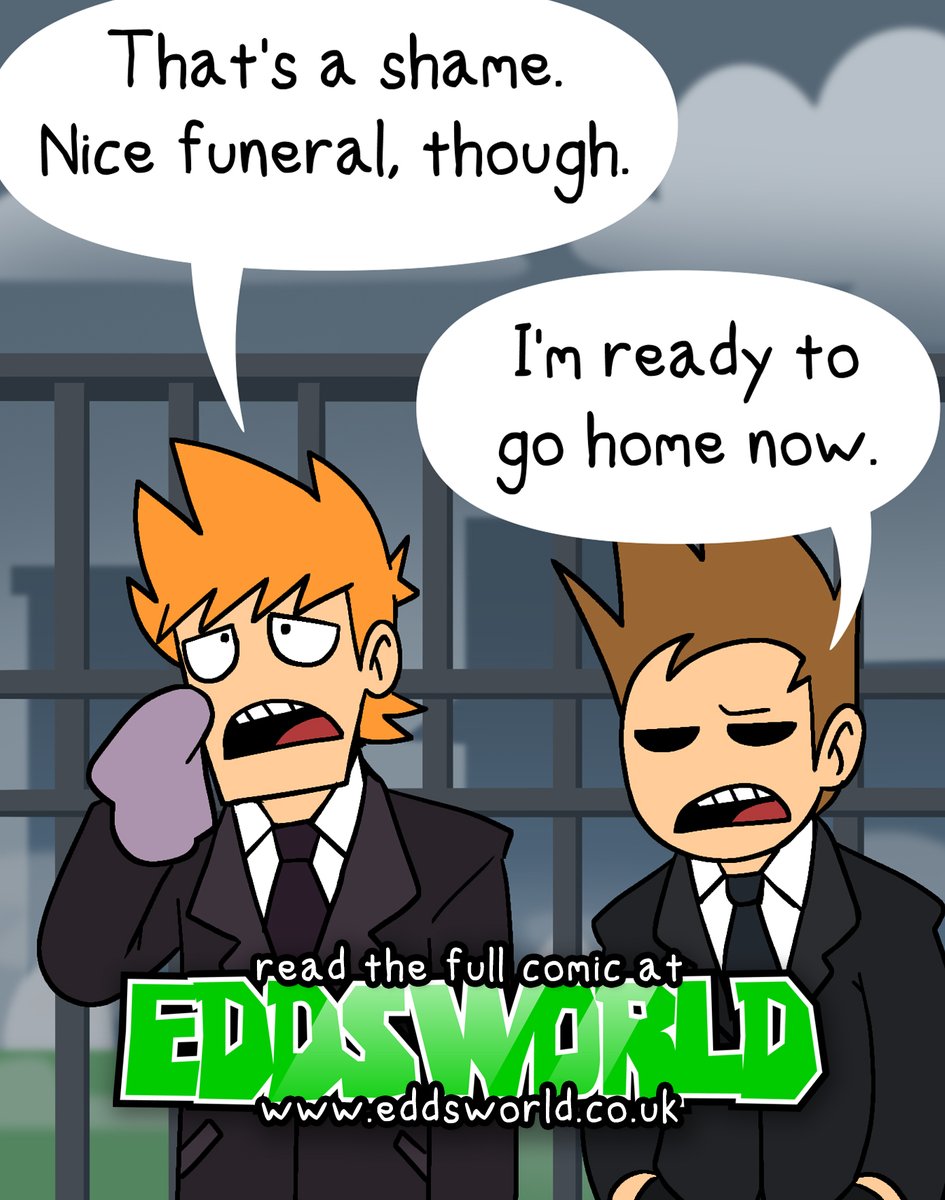 New comic! They say, comedy is all about timing.
Read it here: eddsworld.co.uk/comic/506

📝/🎨: <a href="/kasafraz/">Kasafraz✨</a>