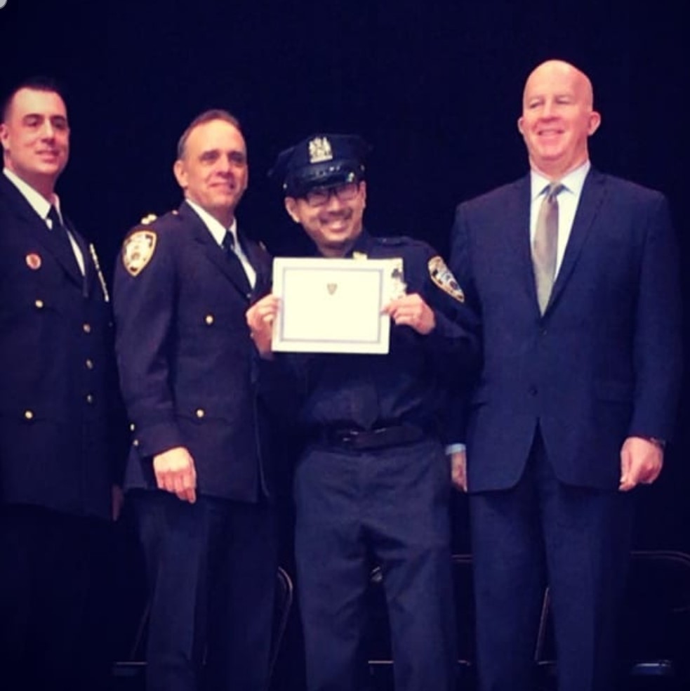 NYPD62Pct's tweet image. Another year has come and gone, and we still mourn the loss of @NYPD62Pct Auxiliary Police Officer David Lei. The precinct will never be the same without you. 💙 Please keep his family, friends and colleagues in your prayers 💙 David, you are not forgotten. Fidelis Ad Mortem.