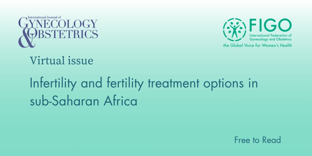 IJGOLive's tweet image. New virtual issue highlighting infertility treatment in sub-Saharan Africa, how it affects individuals, and the current initiatives to improve access and treatment in the region.

Read the articles for free here: obgyn.onlinelibrary.wiley.com/doi/toc/10.100…