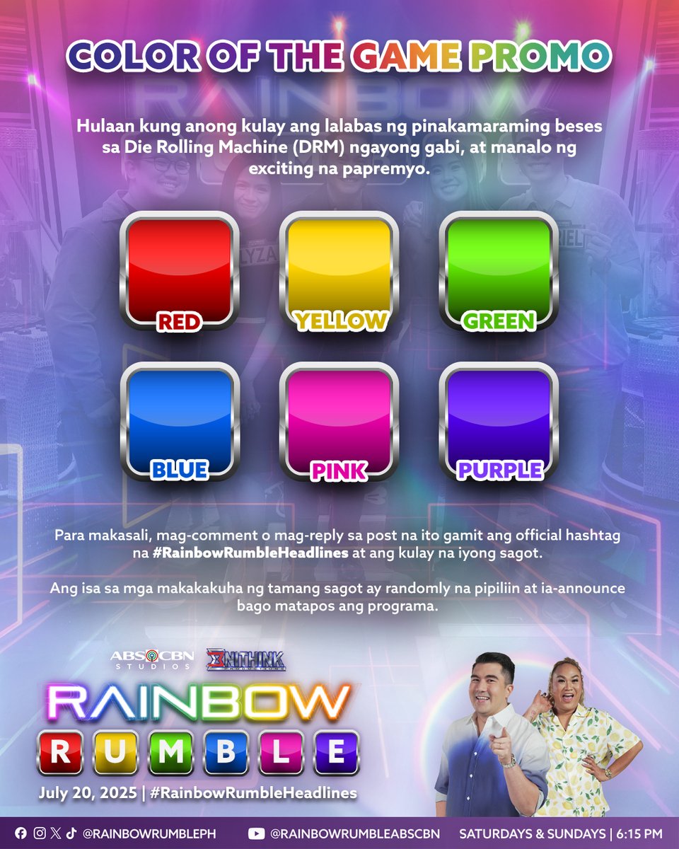Rainbow Rumble tweet media