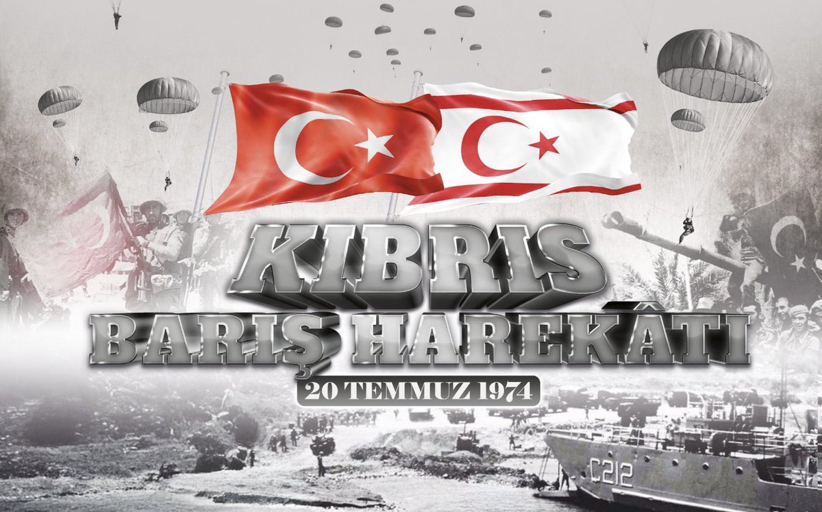 Mutlu Barış Harekâtı’nın 51’inci yılı kutlu olsun! 
Aziz şehitlerimizi rahmet ve minnetle, kahraman gazilerimizi şükranla anıyoruz.🇹🇷

#KıbrısBarışHarekatı