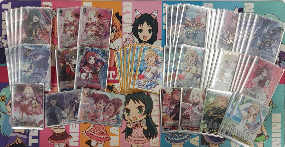 WS】学園アイドルマスター優勝デッキレシピ(福福トレカ ヴァイス