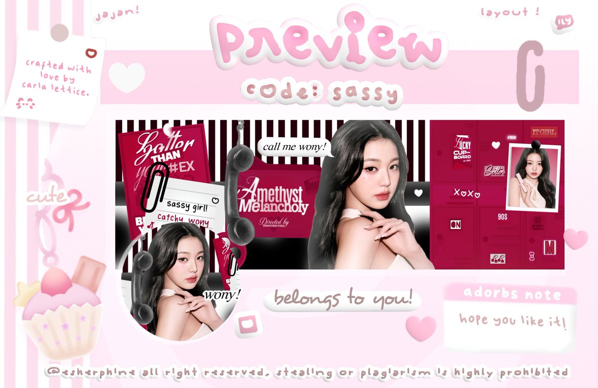 ESherphine's tweet image. ꒰   ྀི help repost &amp;amp; OSPEK timee! 🐈💖

haloo temen-temen, Carla bawa 2 katalog layout code pet shop &amp;amp; sassy dan 25 QR Deco yang perlu di ospek 🍮 🎀 kalau ada yang tidak aman, boleh dm Aku makacii! ๑&amp;gt;_&amp;lt;๑

#zonauang