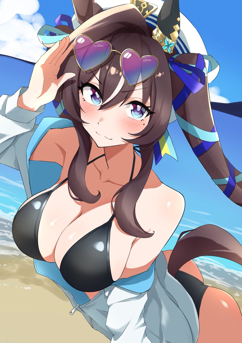 RT @Anok_745699872: 水着ヴィブロス #ウマ娘 #ヴィブロス