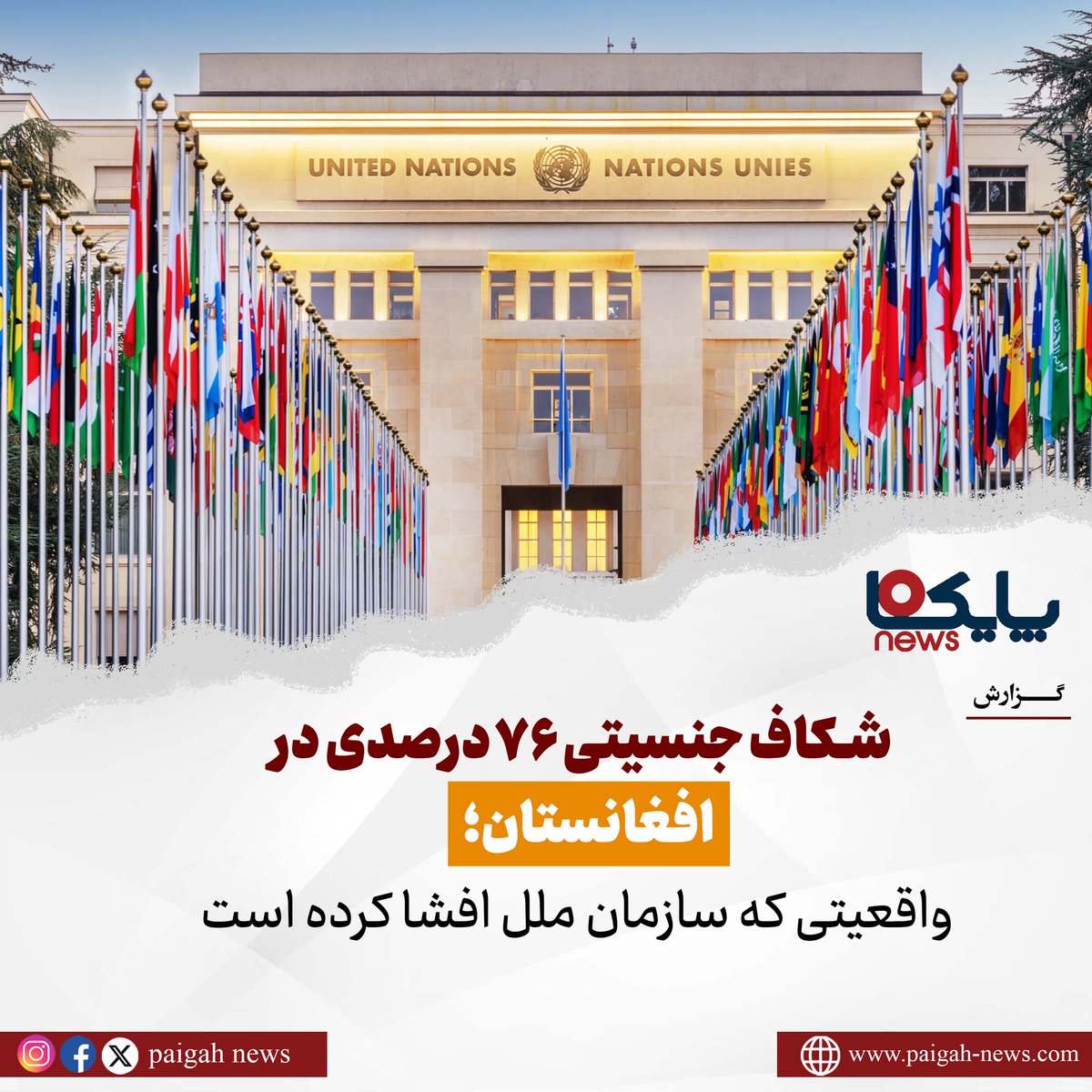 paigahnews_af's tweet image. گزارش تازه بخش زنان سازمان ملل متحد (UN Women) با عنوان «شاخص جنسیت افغانستان ۲۰۲۴» نمایانگر بحرانی عمیق و بیسابقه در وضعیت حقوق زنان در افغانستان است. این گزارش که بر اساس دادههای میدانی و آماری دقیق تهیه شده، نشان میدهد که گروه طالبان به طور سیستماتیک و هدفمند زنان را از…