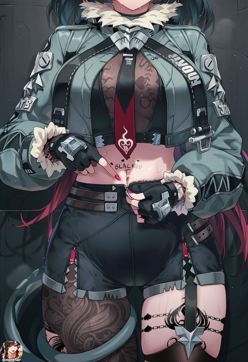 no4ther's tweet image. Jane showing off her preference ♠️

#blackedwaifu #blackedhentai #blackedanime #snowbunny #qos #hentai #qosedit