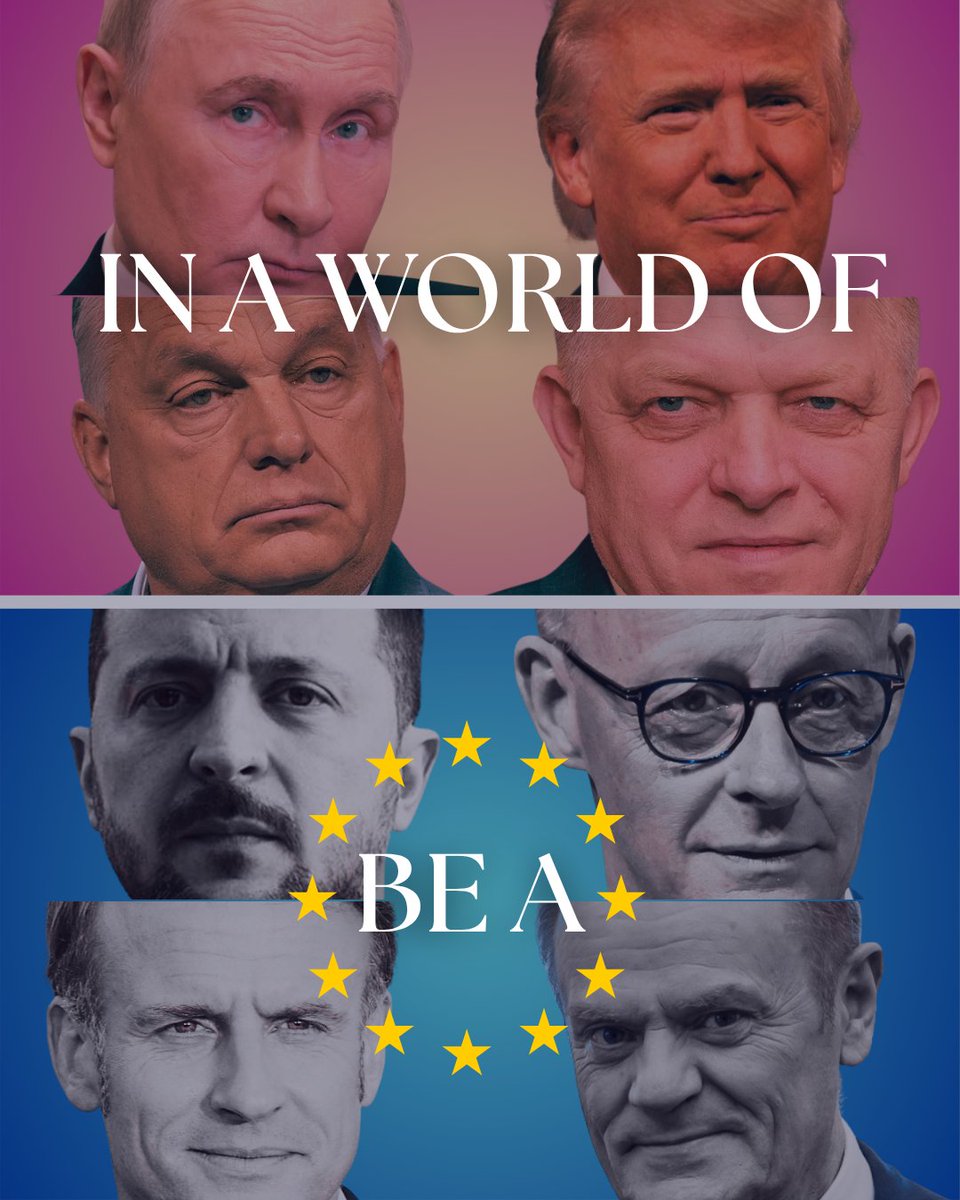 ✅Support Ukraine 🇺🇦
✅Support Europe 🇪🇺
✅Build European continental deterrence and sovereignty 🚀