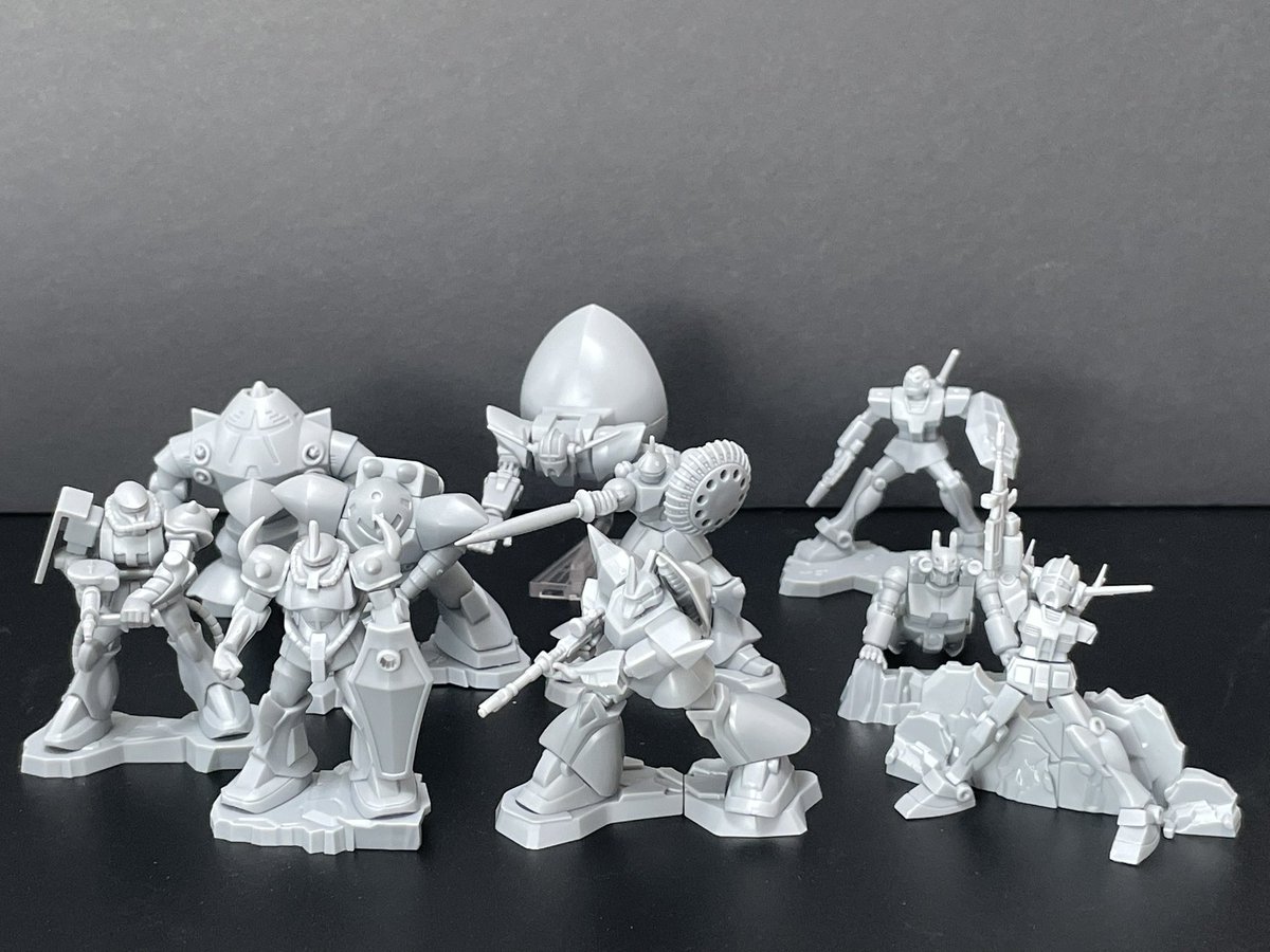 ちょっとずつ買い足して12個購入して被り2つなのは良い方だったようです。フルコンプはたいへんそうだ…
＃チョコサプ