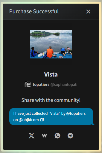 0xvlvx0's tweet image. I have just collected "Vista" by @topatiers on @objktcom
Finally I made my choice...
After looking at hundreds of pictures, I felt that this photo touched me the most. And here's why...
I lived my whole life without a dad. My dad died a tragic (and stupid at the same time)…