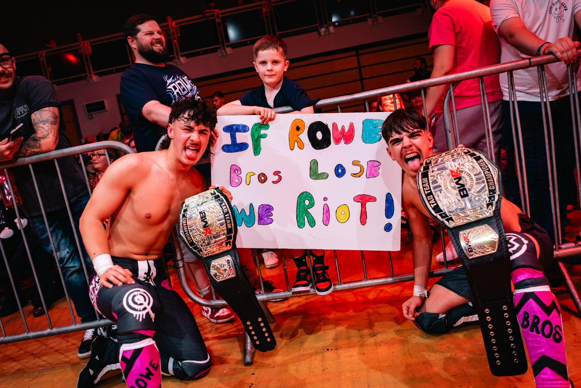 BritWresRev's tweet image. 👑👑 THE FANTASTIC FOUR 👑👑
History was made at VIVA LA REVOLUTION when, for only the second time in BWR history, 4 new Champions were crowned on the same night.
Congratulations to all of the new Title holders:
World Heavyweight = @Nathan_Cruz90
Women’s = @NatalieSykes_
Tag…