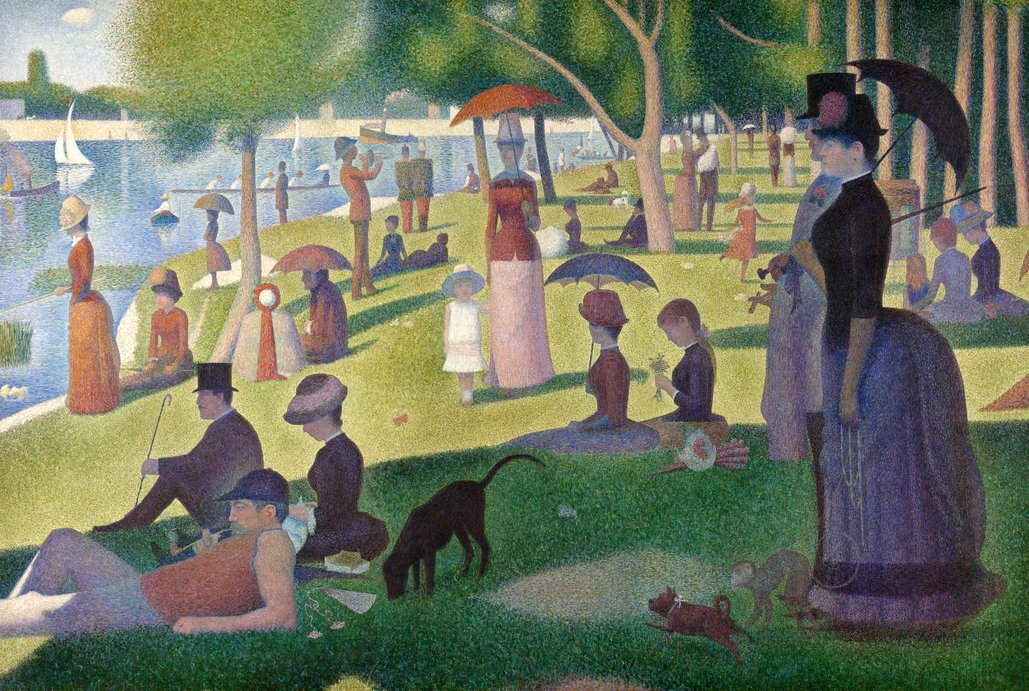 Impressions (@impression_ists) on Twitter photo A Sunday by Georges Seurat A Sunday by Georges Seurat