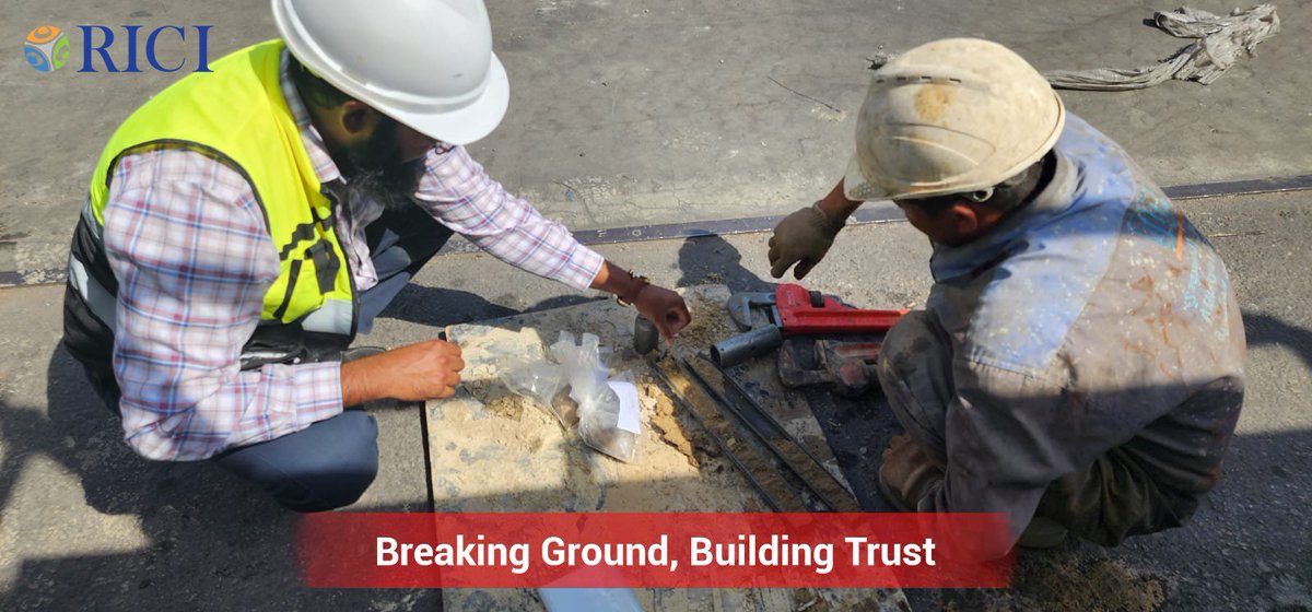 RICItc's tweet image. 🚧 RICI proudly completed its first geotechnical borehole testing for Celevend Bridge in Jubail — a milestone in delivering high-quality, sustainable infrastructure solutions.

#RICI #GeotechnicalTesting #Jubail #EngineeringExcellence #BoreholeTesting #Infrastructure