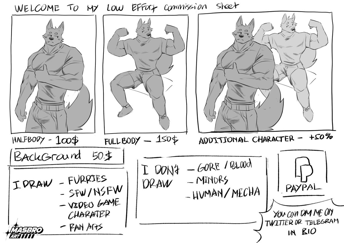 Hey! Cmss are open, feel free to DM me!:3