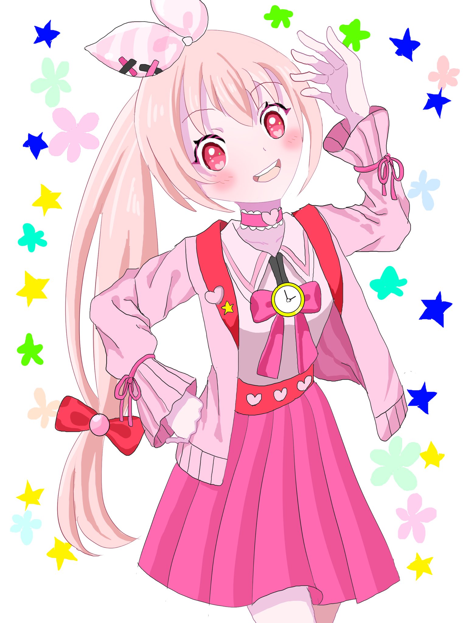 【あ】創作 手描きイラスト ⑧ オリジナル 手描きイラスト A4 ケント紙 創作 鉛筆画 009(手描き