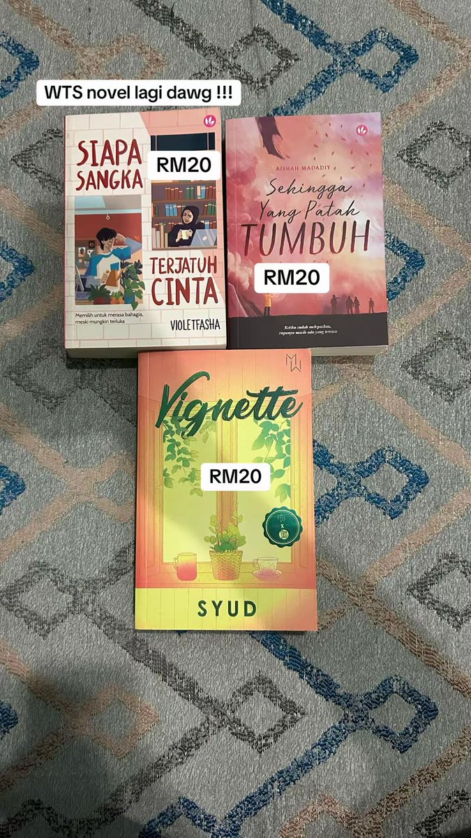 salam geng, WTS novel" yang ada yang belum ada yang dah dibaca, kalau nak beli ka apa just message, thankyou !!!