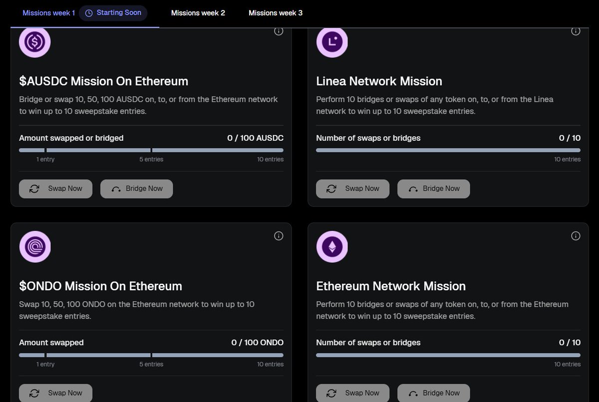 ATENCIÓN 📢

¡Metamask ha lanzado una campaña con premios semanales de hasta 5000$ en tokens! 💰

Antes de entrar en detalle en las misiones, lo primero que tienes que hacer es mintear el Missions Pass NFT para poder participar

Sólo debes pagar el gas y de momento no se han