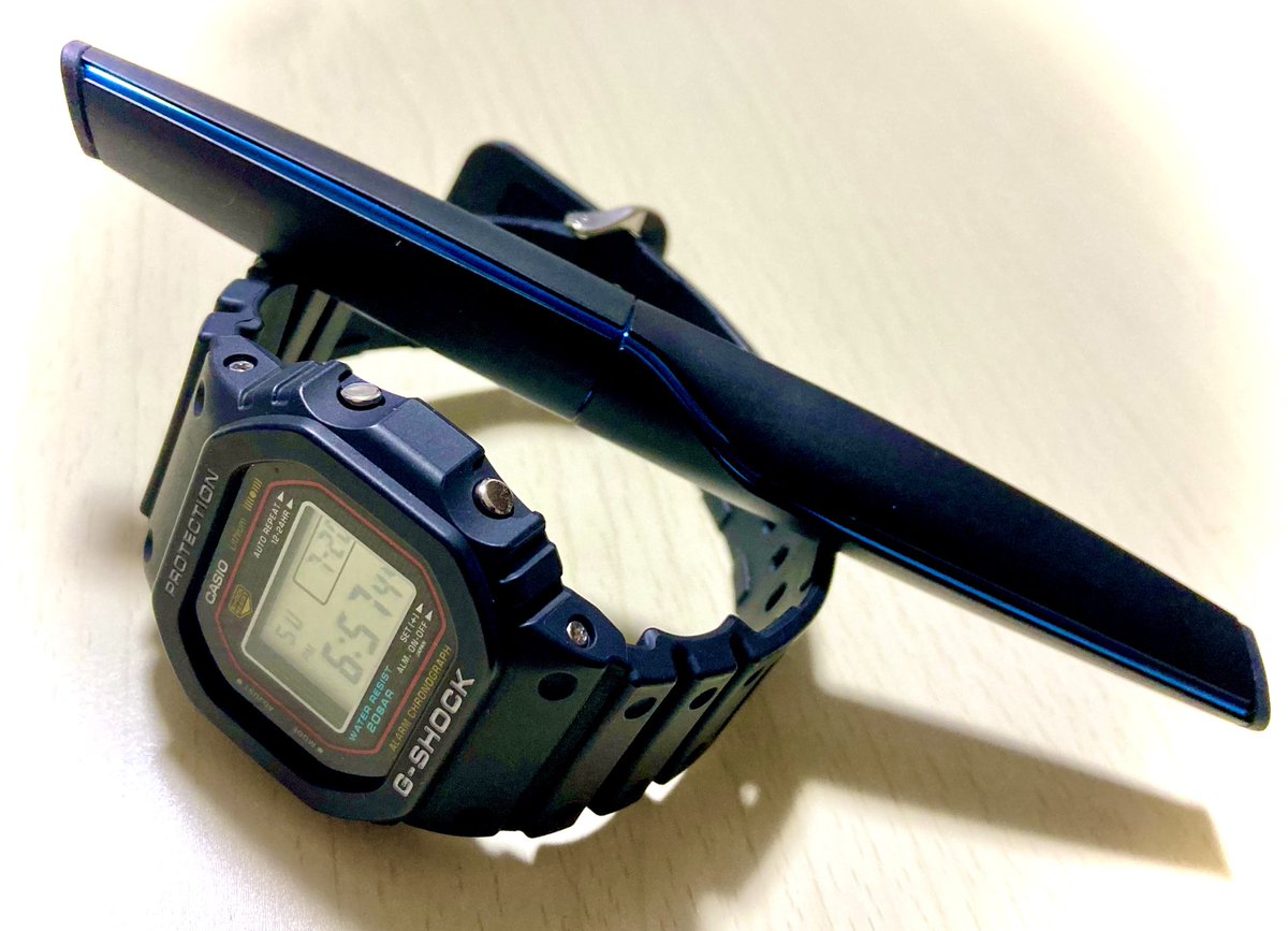 dw5000r's tweet photo. 趣味の文具祭でDAREWORKSのGravity.Mobiusを購入。カッコイイぜ😆
#GSHOCK
#GravityMobius https://t.co/Gdwz1ol5rI