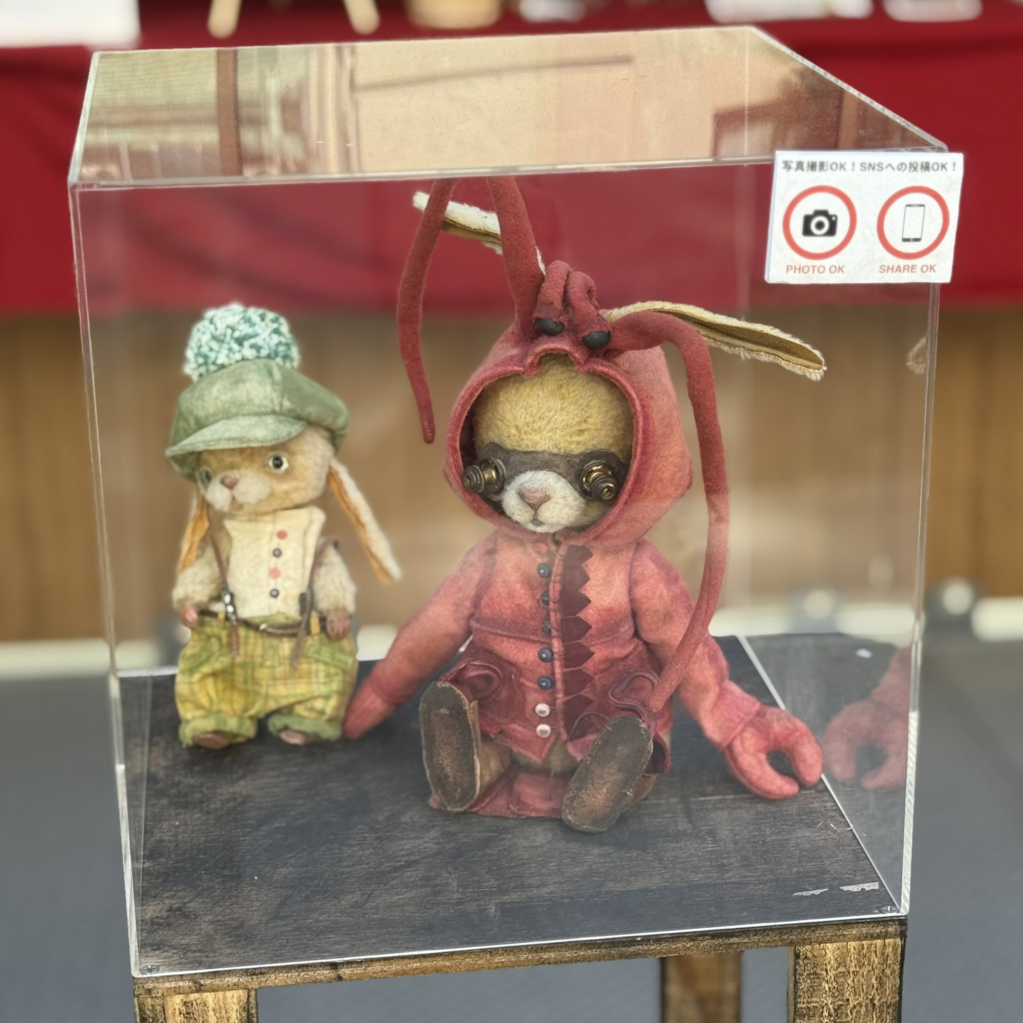 コボリサヤカさま キンモクセイちゃん Sayaka Kobori(コボリサヤカ)◇個展8月21日～LUPOPOカフェ