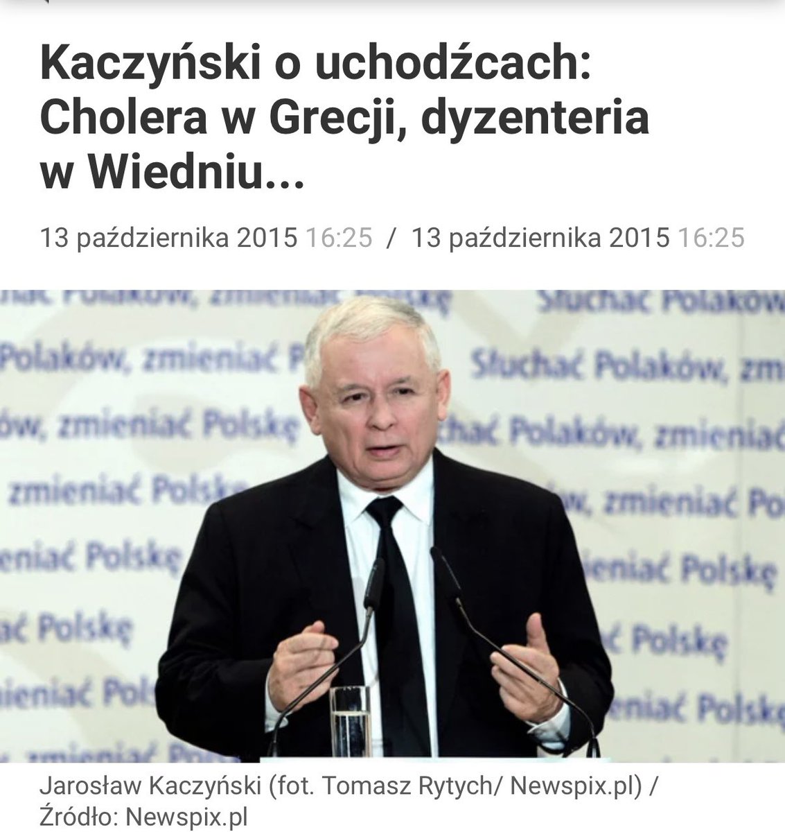 Szafarowicz2001's tweet photo. W niemal każdej istotnej kwestii politycznej i społecznej po kilku bądź kilkunastu latach okazuje się, że rację miał Prezes Jarosław Kaczyński.

Pamiętacie wściekły atak obozu III RP po przestrogach @OficjalnyJK z 2015r.?

#StopMigracji https://t.co/QcupHZM6BI