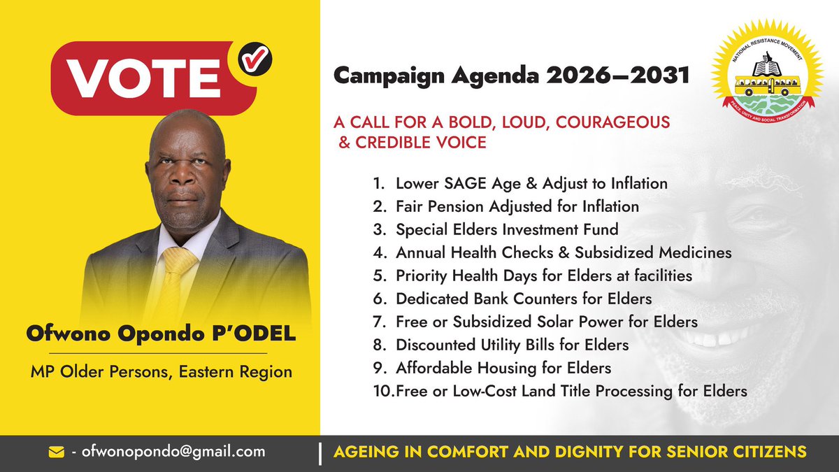 Madam CEO 🇺🇬 (@jackieakampwera) on Twitter photo Shana Bakiibe! My Friends from Eastern Uganda, please vote <a href="/OfwonoOpondo/">Ofwono Opondo P'Odel</a>! He will represent you wellooooo! Shana Bakiibe! My Friends from Eastern Uganda, please vote <a href="/OfwonoOpondo/">Ofwono Opondo P'Odel</a>! He will represent you wellooooo!