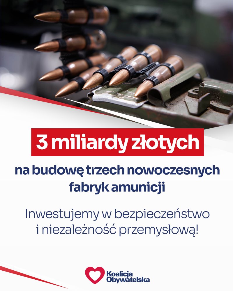 Platforma_org's tweet image. Inwestujemy w bezpieczeństwo i niezależność przemysłową❗️🇵🇱💪🏻