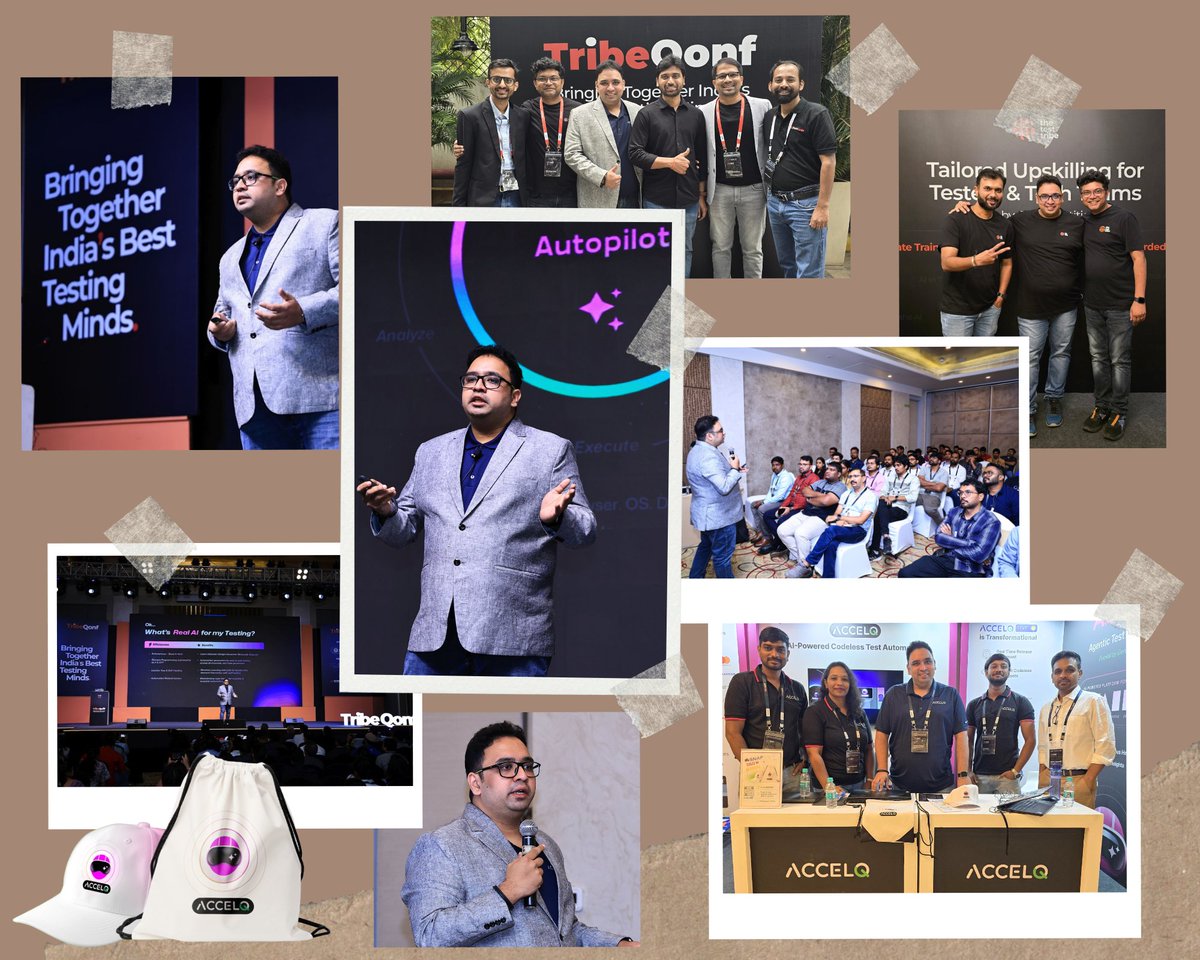 Geosley Andrades @ #StarEAST (@geosley) on Twitter photo “Wow, he got a FREE sponsor ticket to #TribeQonf!” they said. 
But behind that moment were countless hours of prep and hard work representing <a href="/ACCELQ/">ACCELQ</a> as a Sponsor.
Thank you <a href="/the_test_tribe/">The Test Tribe</a> for a wonderful event, and to everyone who visited our booth. 
#TheTestTribe #ACCELQ “Wow, he got a FREE sponsor ticket to #TribeQonf!” they said. 
But behind that moment were countless hours of prep and hard work representing <a href="/ACCELQ/">ACCELQ</a> as a Sponsor.
Thank you <a href="/the_test_tribe/">The Test Tribe</a> for a wonderful event, and to everyone who visited our booth. 
#TheTestTribe #ACCELQ