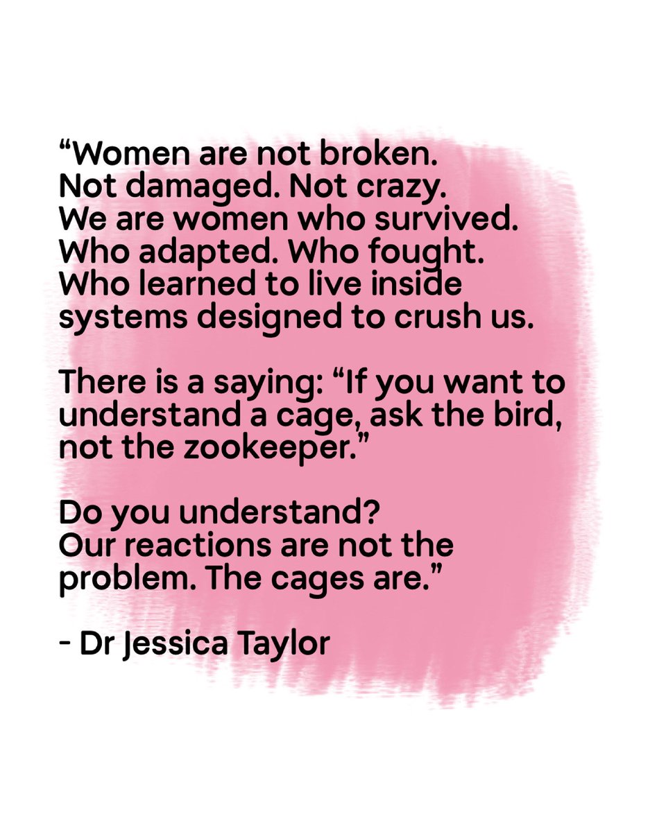 DrJessTaylor's tweet image. If you want to understand a cage, ask the bird, not the zookeeper.