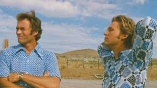 philippe_rouyer's tweet image. À 21h sur @ARTEfr «Le Canardeur» (1974) est le 1er long métrage de Michael Cimino. Il le réalise grâce à Clint Eastwood, qui incarne un braqueur fatigué face au fringant Jeff Bridges. Entre film de casse et road movie, le film brosse un portrait plein de nostalgie de l’Amérique