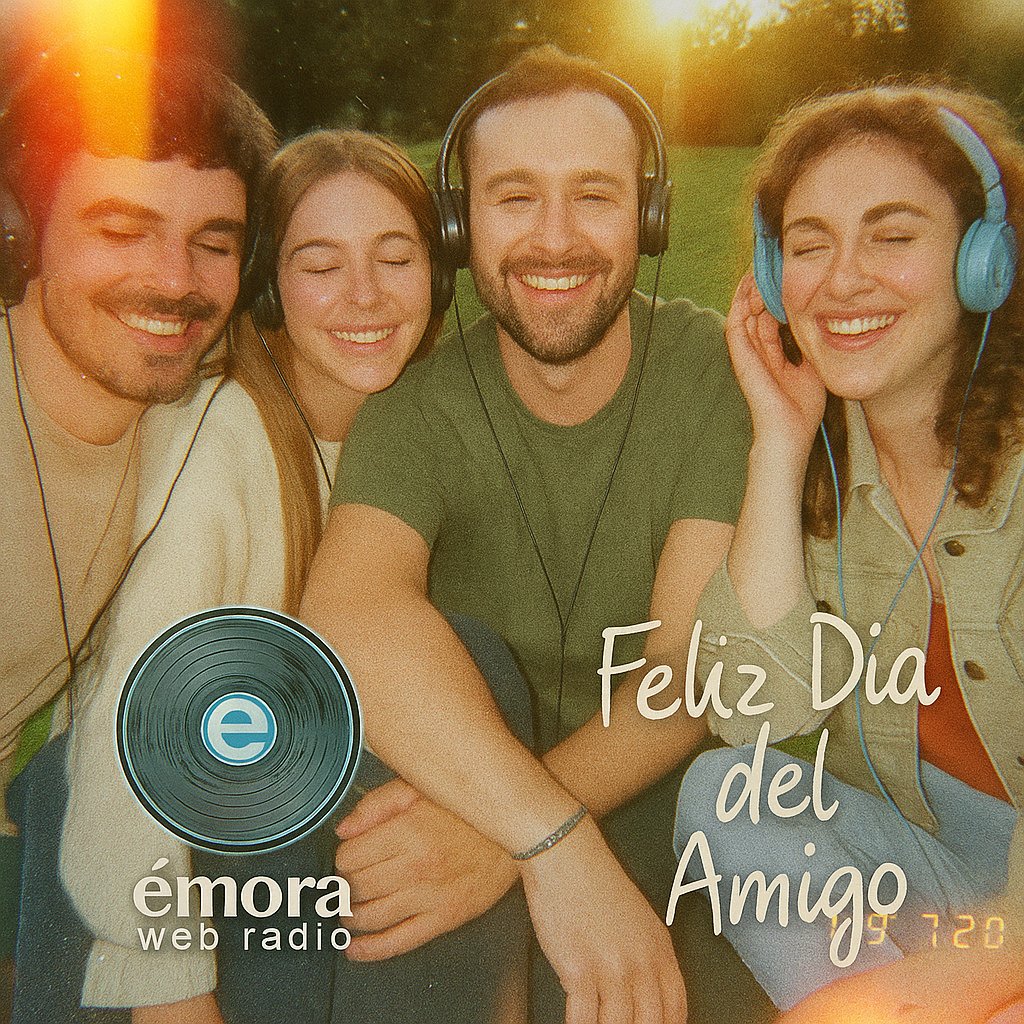 EmoraWebRadio's tweet photo. Feliz día del amigo! Una foto retro que resume la importancia de la música y la amistad! Como nuestra radio! https://t.co/0rs4mNqBvc https://t.co/znM30FlTEU