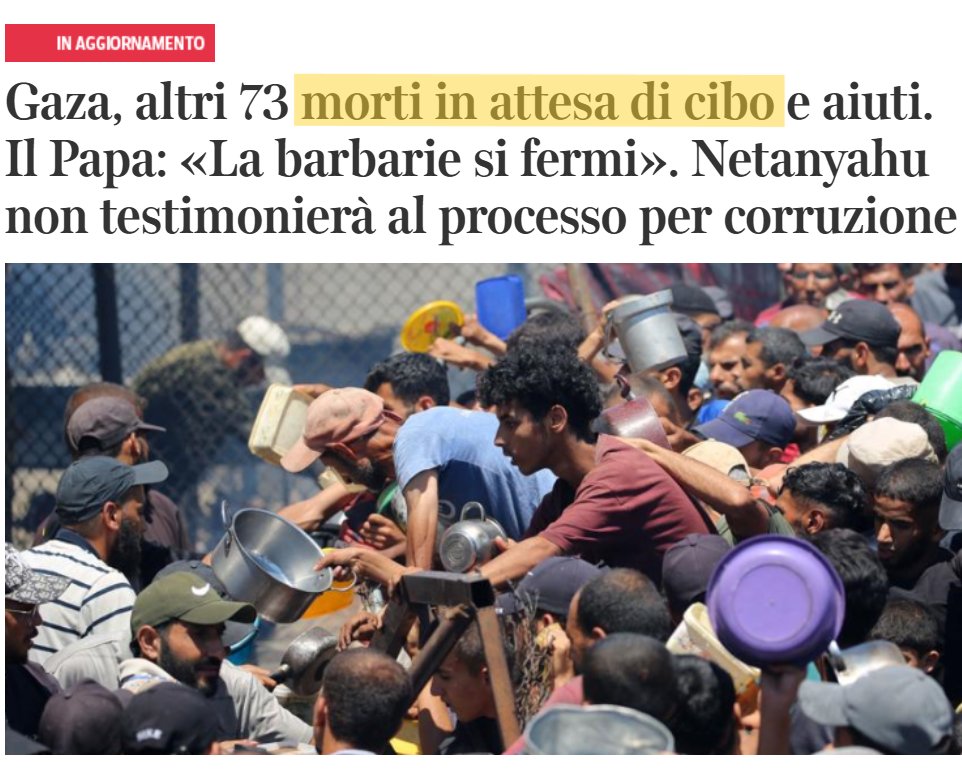 rafforiani's tweet image. Li torturano, li affamano, li bombardano, li ammazzano tutti. Ma per loro sono morti "in attesa", "durante", "per fame", "nei centri". Chi sono i carnefici?!?! Dov'è il GIUDIZIO, la CONDANNA, lo SCANDALO?! @Corriere @repubblica @RaiNews #GazaScortamediatica