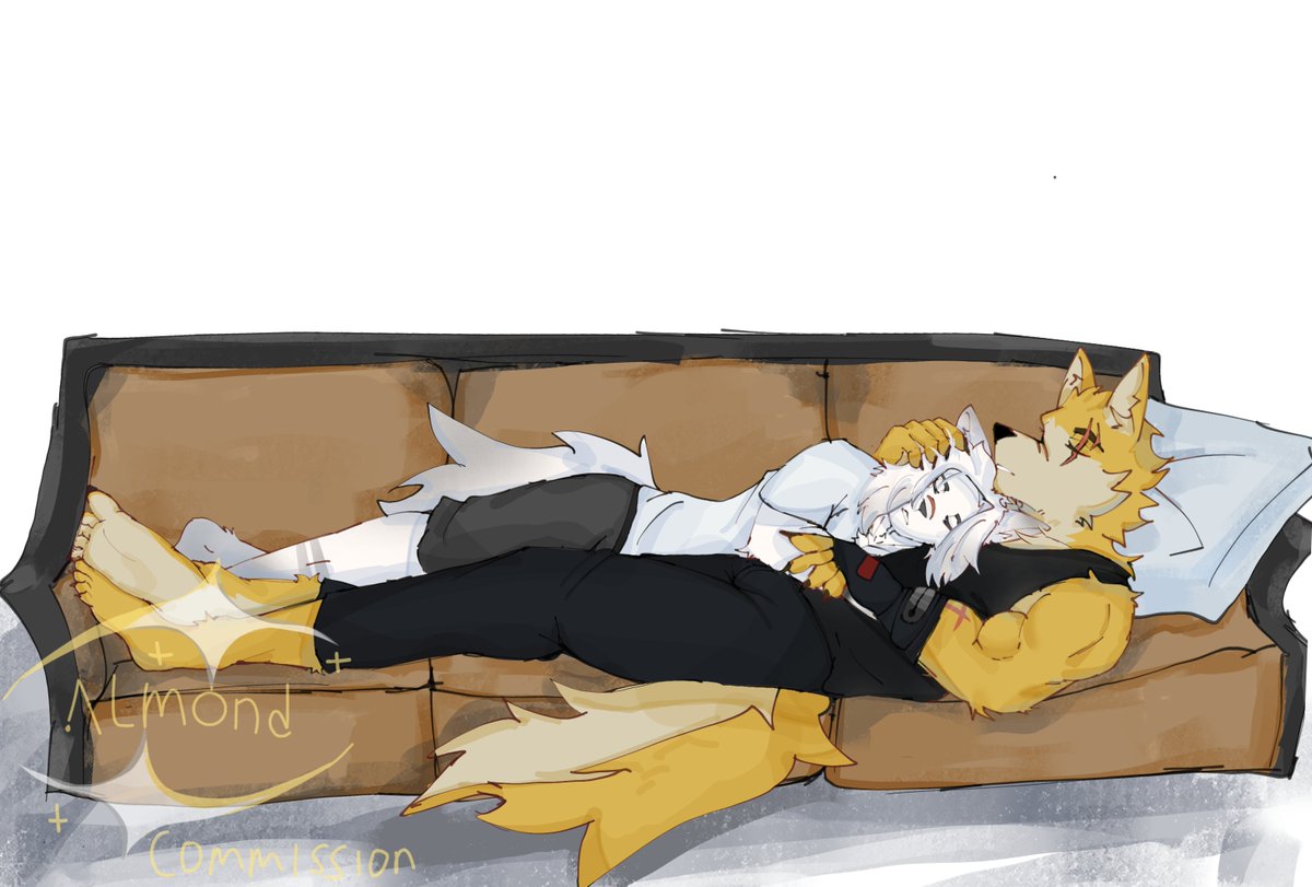 Cattreenvrclear's tweet image. Taking a couch nap with cooper
#RTFvn
🎨:@almomondd