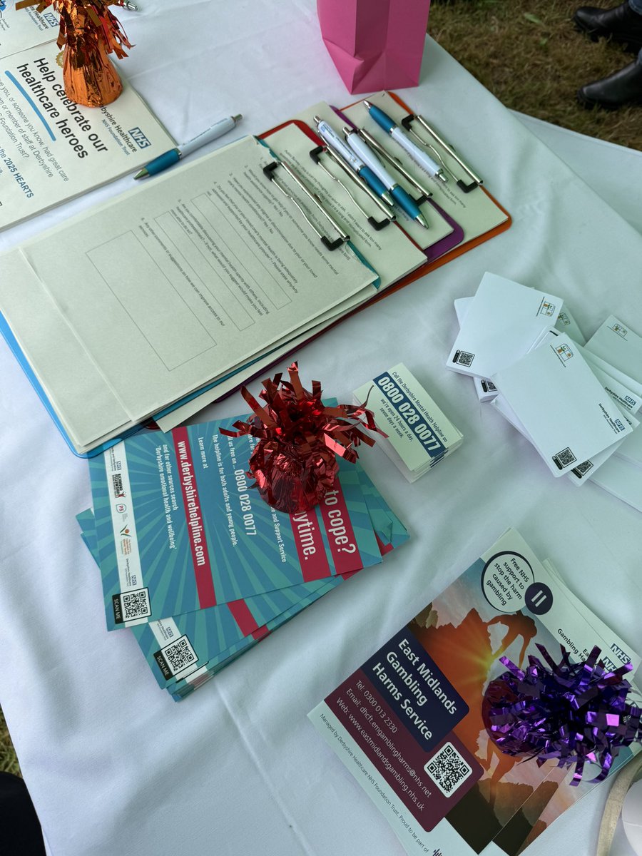 derbyshcft's tweet image. Thank you to those of you who have already visited us.
We’ve already had some valuable conversations with everyone who has come to chat.
We’re here all afternoon if you’d like to pop down and say hello! 🎪🎡