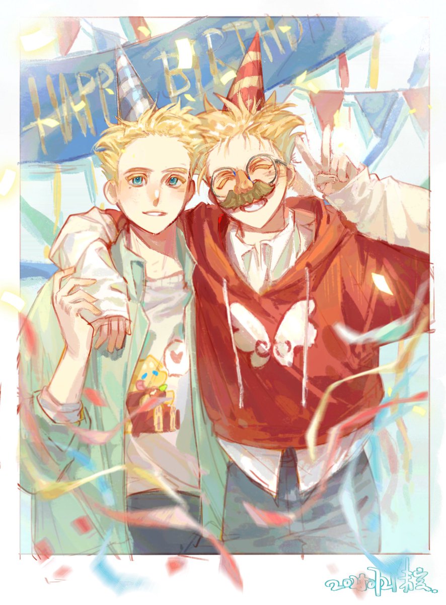 WiNyIn083's tweet image. 🎂 #ヴァッシュとナイヴズ誕生祭2025