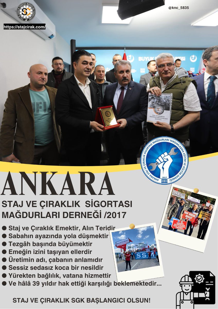 ‘乇乃尺ㄩ (@caebru472) on Twitter photo 99 yılı öncesi 3308 S.K. Kapsamında fiilen çalışmış tescilli sigortalıların, E-Devlet sisteminde görünen "4A Tescil Başlangıç" tarihi; "Hizmete Başlama Tarihi" olarak kabul edilmelidir.
<a href="/RTErdogan/">Recep Tayyip Erdoğan</a>
<a href="/omerrcelik/">Ömer Çelik</a>
<a href="/farukaytek/">Faruk Aytek</a>
<a href="/AhmetZnblc/">Ahmet Zenbilci</a>
#Staj
#Çıraklık
#Sigortası
#Başlangıç
#Olsun 99 yılı öncesi 3308 S.K. Kapsamında fiilen çalışmış tescilli sigortalıların, E-Devlet sisteminde görünen "4A Tescil Başlangıç" tarihi; "Hizmete Başlama Tarihi" olarak kabul edilmelidir.
<a href="/RTErdogan/">Recep Tayyip Erdoğan</a>
<a href="/omerrcelik/">Ömer Çelik</a>
<a href="/farukaytek/">Faruk Aytek</a>
<a href="/AhmetZnblc/">Ahmet Zenbilci</a>
#Staj
#Çıraklık
#Sigortası
#Başlangıç
#Olsun