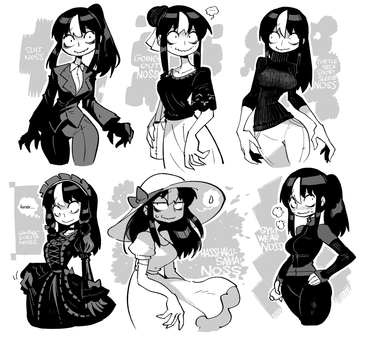 ノスさん別衣装まとめ
Other outfits by Noss🥴