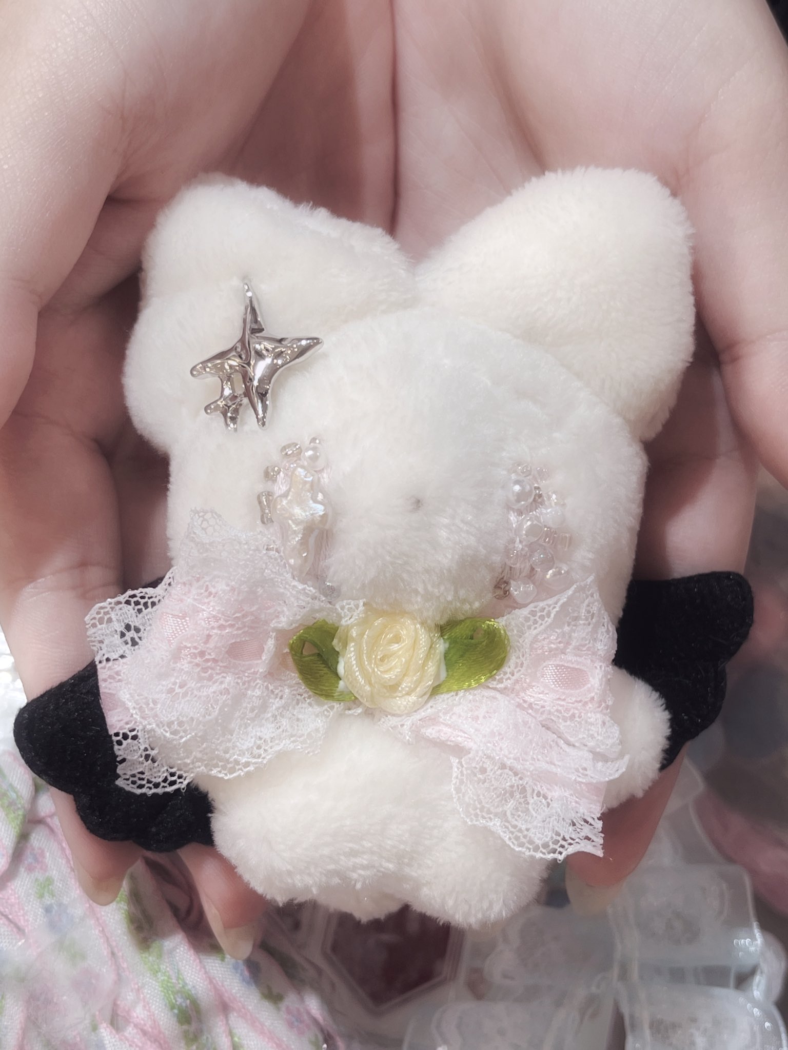お世話セット♡なき虫子猫ちゃん♡お腹ぽっこり♡アートドール♡ぬいぐるみ♡ お世話セット♡なき虫子猫ちゃん♡お腹ぽっこり♡アートドール