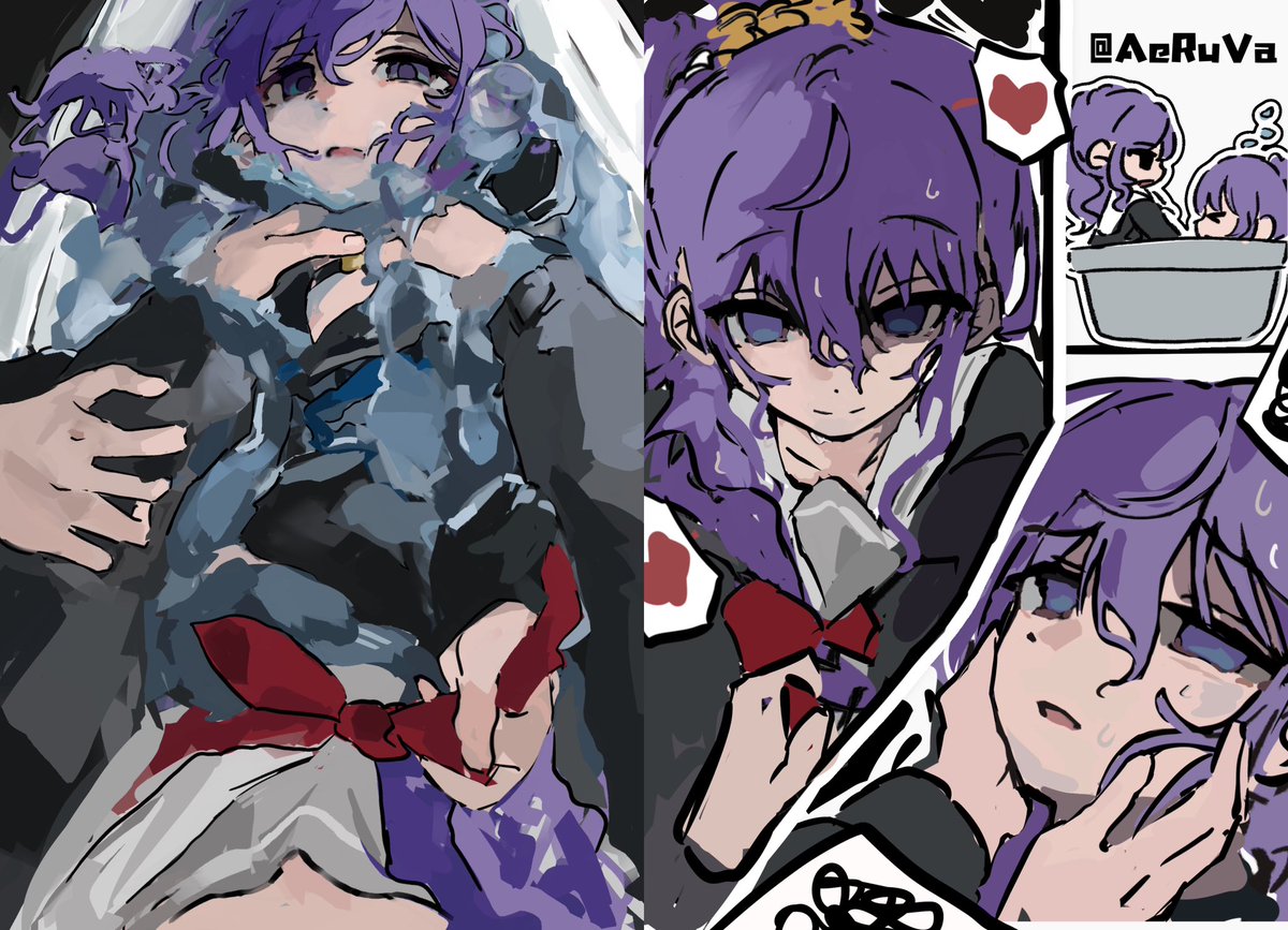 AeRuVa_yes's tweet image. 🫧🫧🫧