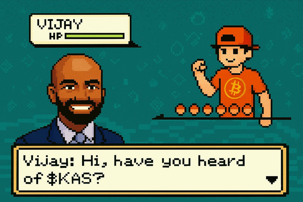 shit_o_shi's tweet image. Wild Bitcoiner appeared!

#Kaspa $KAS #Bitcoin