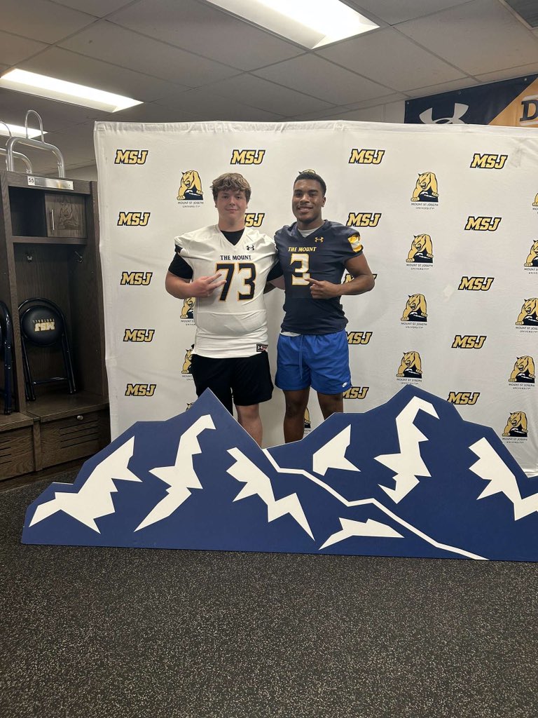 Carson Holley (@carson_hol73) on Twitter photo Had an amazing visit to MSJ yesterday to receive my 3rd official offer!! <a href="/MSJ_FB/">Mount St. Joseph Football</a> <a href="/JT_FTF/">Coach JTπ</a> Had an amazing visit to MSJ yesterday to receive my 3rd official offer!! <a href="/MSJ_FB/">Mount St. Joseph Football</a> <a href="/JT_FTF/">Coach JTπ</a>