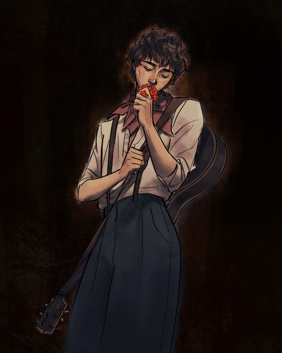 cndyflossclouds's tweet image. he was touched by the gods themselves 🥀🎵
—
so excited about jack wolfe as orpheus i had to draw them!!