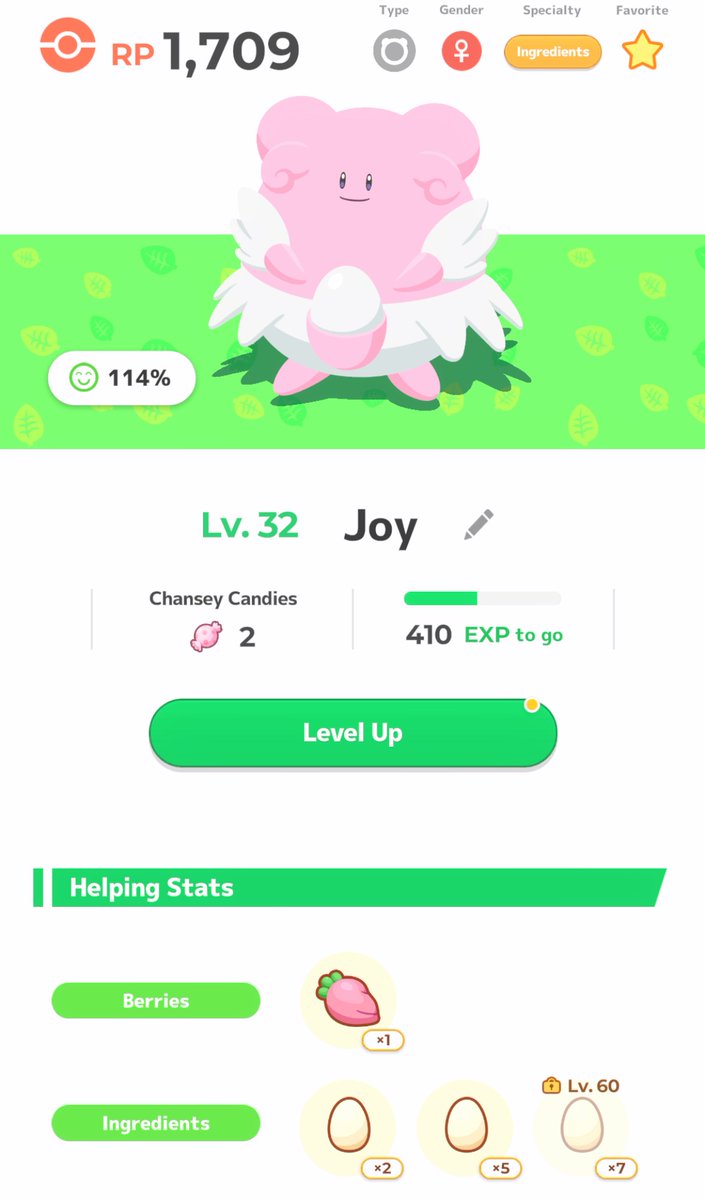 macxidy's tweet image. #PokemonSleep2nd 

All hail the egg queen!