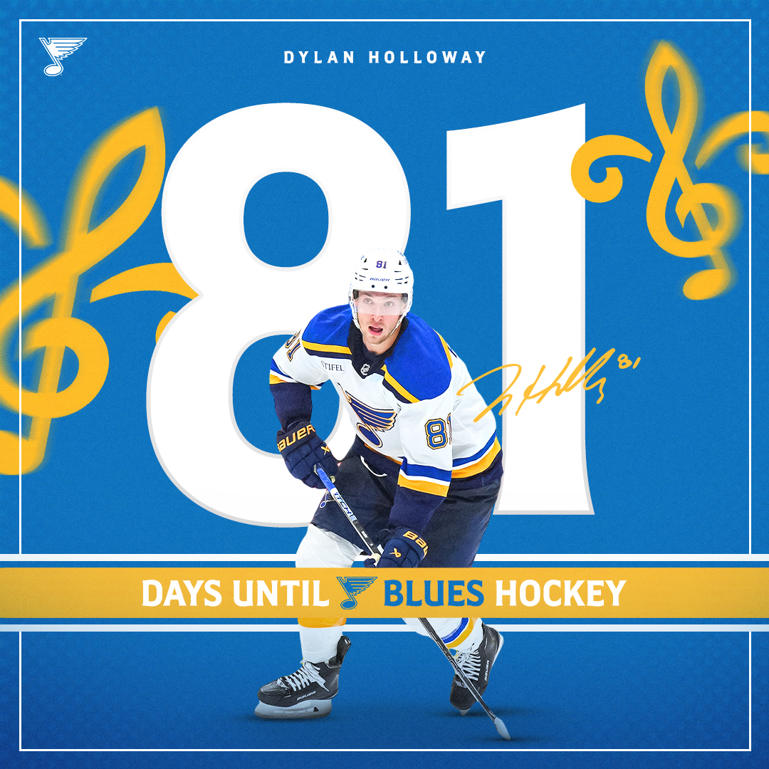StLouisBlues's tweet image. Officially Dylan Holloway days out from regular season hockey 🙌 #stlblues