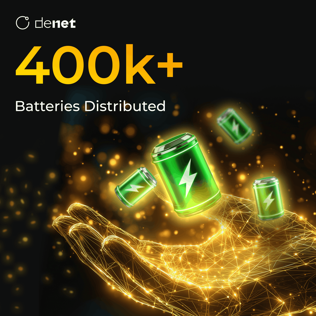 400,000+ Batteries Dropped in DeNet’s Birthday🔋

This drop worth $1.25M powered DeNet’s 8th anniversary, driven by most active Watchers crushing "Launch Node 5 Times" daily task (July 1-8)!

What should we reward next—launches, referrals, or smth else?👀

Share in comments👇