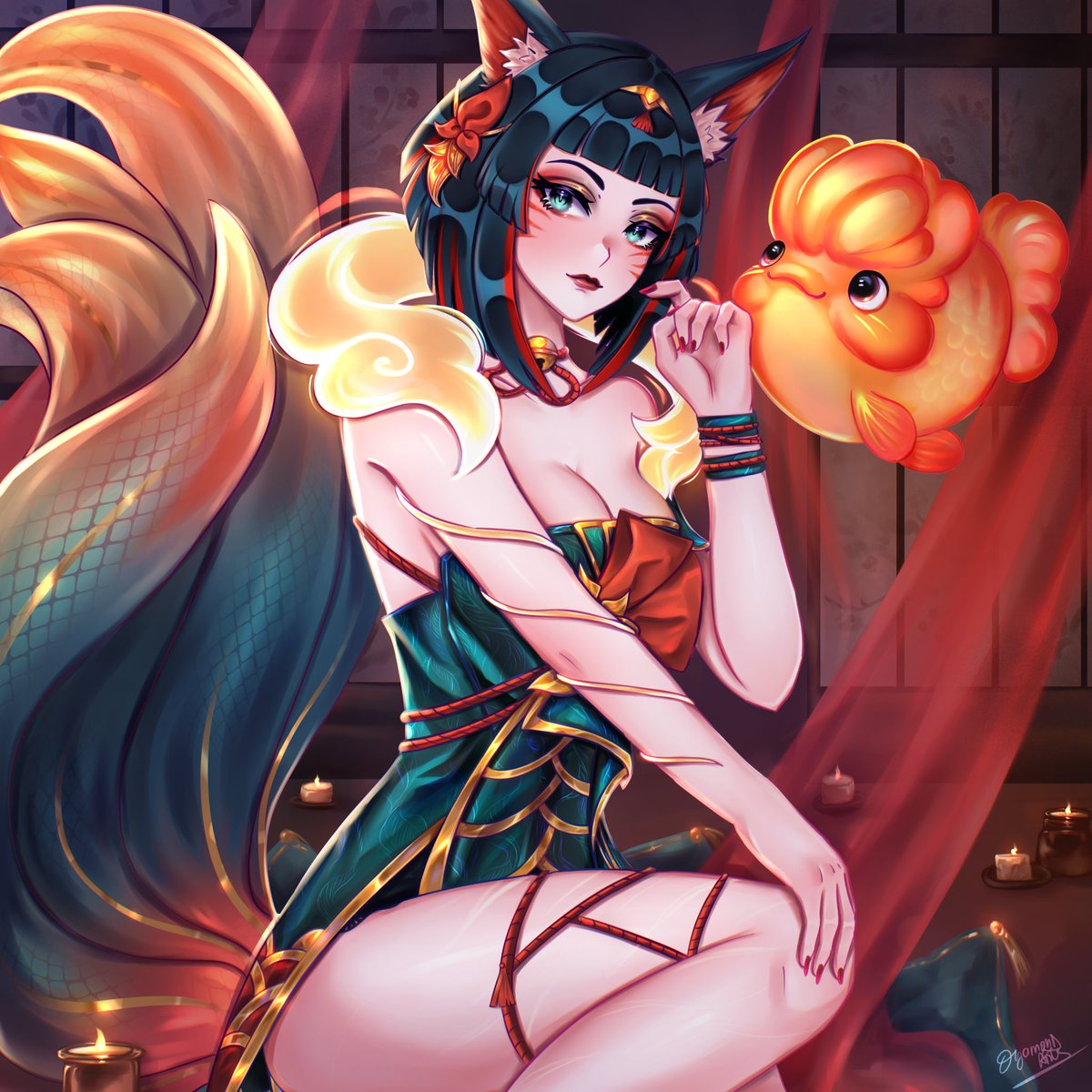 DYAMONDARTS's tweet image. After Hours Spirit Blossom Springs Ahri fan art
I hope you like it!
#Ahri #afterhoursspiritblossomspringsahri #ArtofLegends #LeagueOfLegendsFanArt