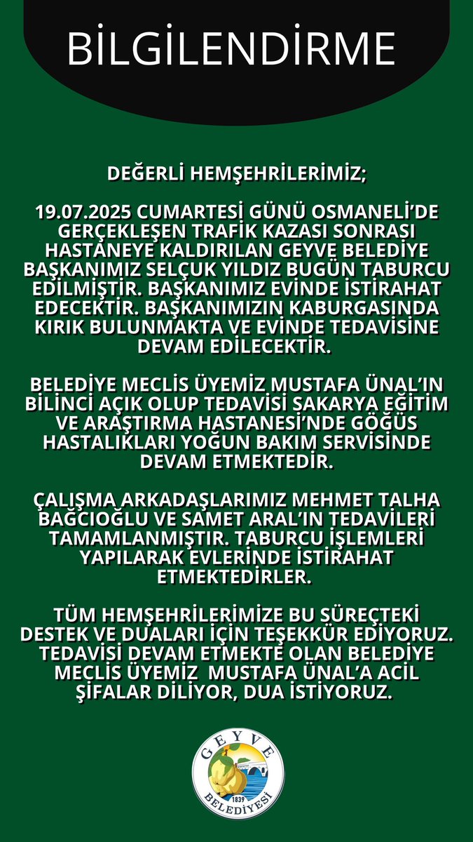 📢BİLGİLENDİRME ❕❗️